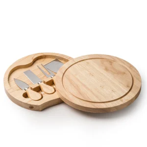 Set de cutite pentru branzeturi din lemn
